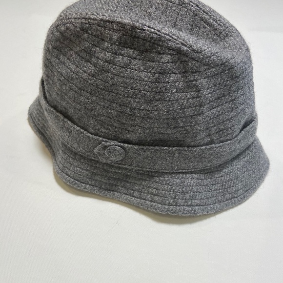 Vintage Burberry Wool Fedora Hat Grey - Picture 5 of 11